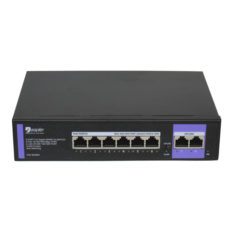 سوئیچ 6 پورت POE داپلر مدل FGS62