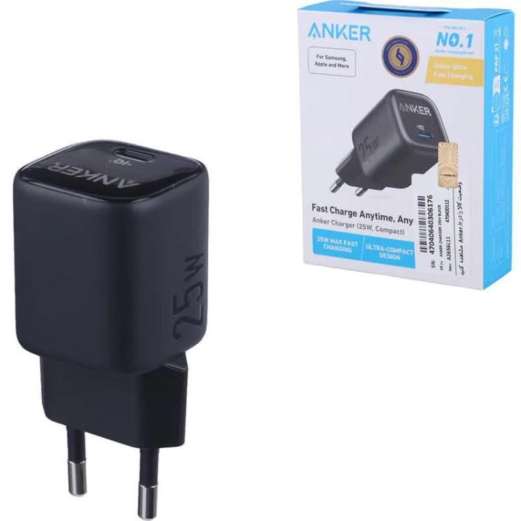 شارژر دیواری ۲۵ وات انکر مدل A2656L11